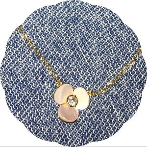 🌟 kate spade disco pansy necklace